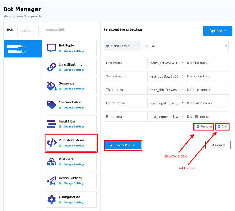 BotSailor | Documentation - Bot Manager